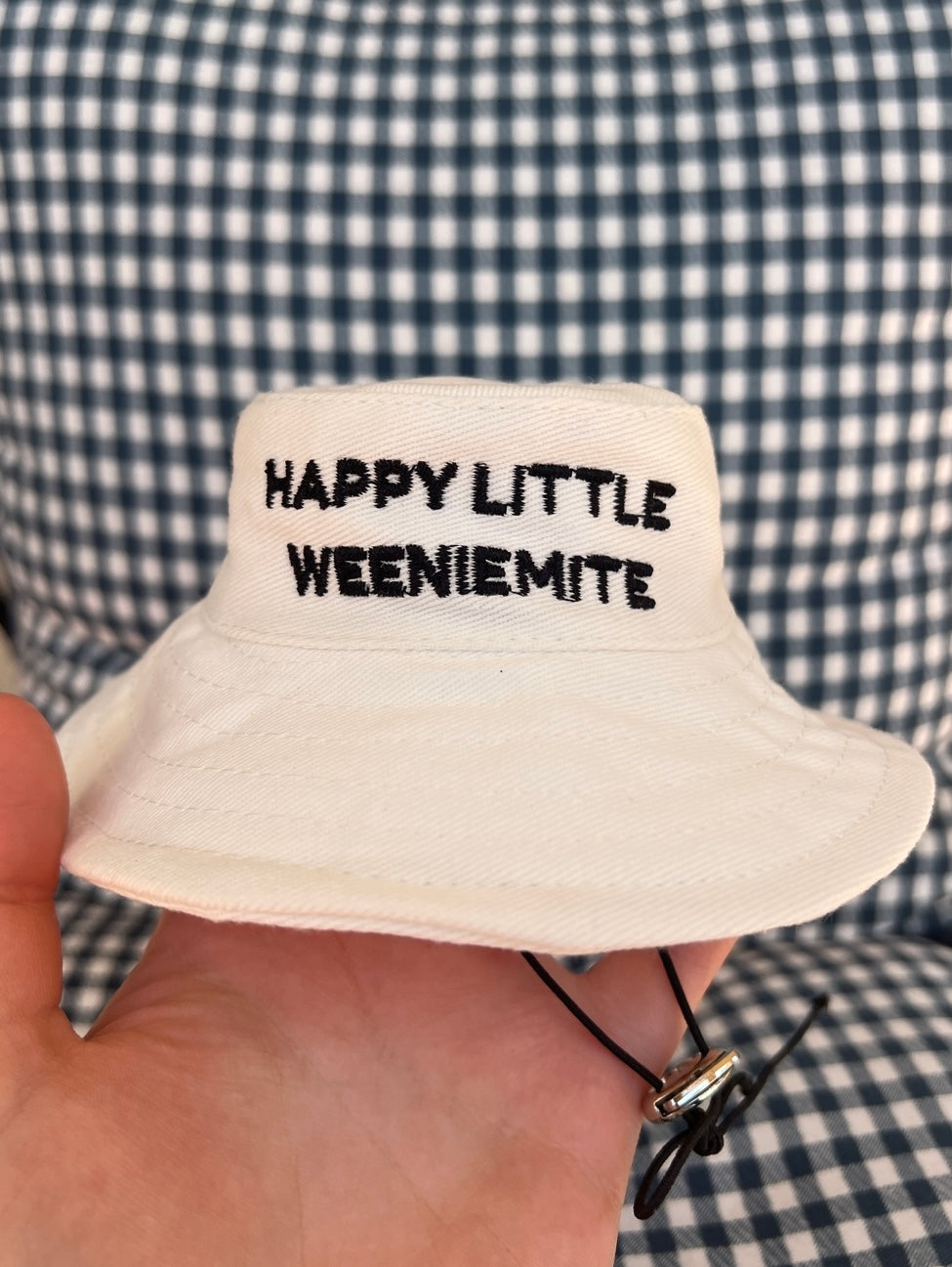 Happy Little Weeniemite Dog Bucket Hat