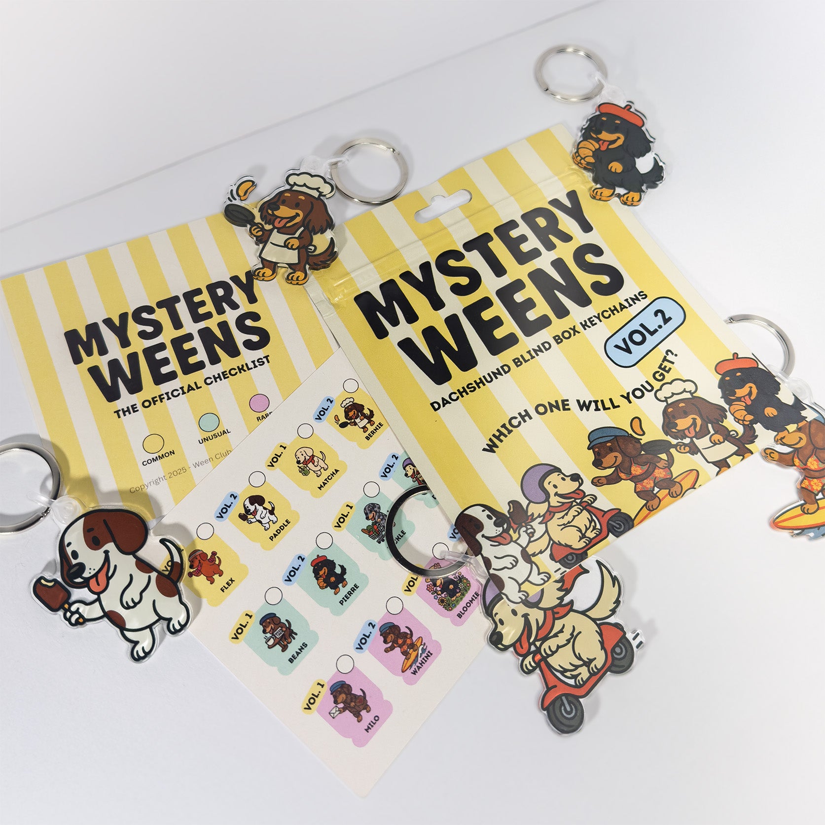 Mystery Weens Vol. 4  (Blind Box Keychains)